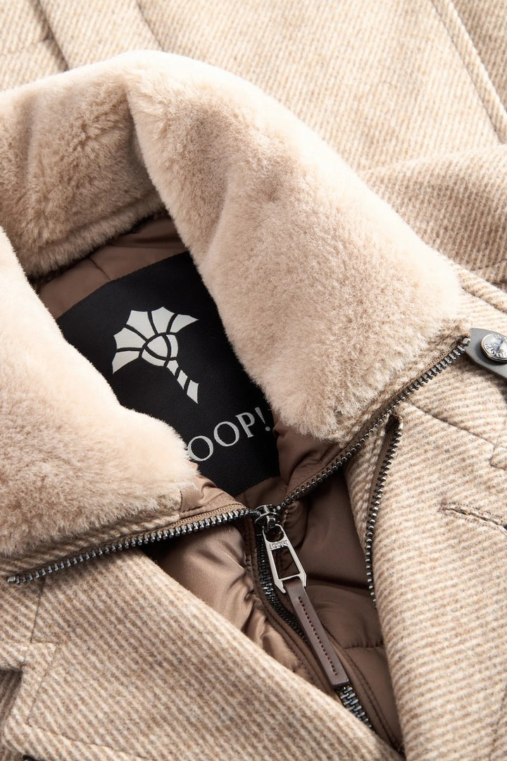 Joop mantel heren beige GARY 10020399/00260