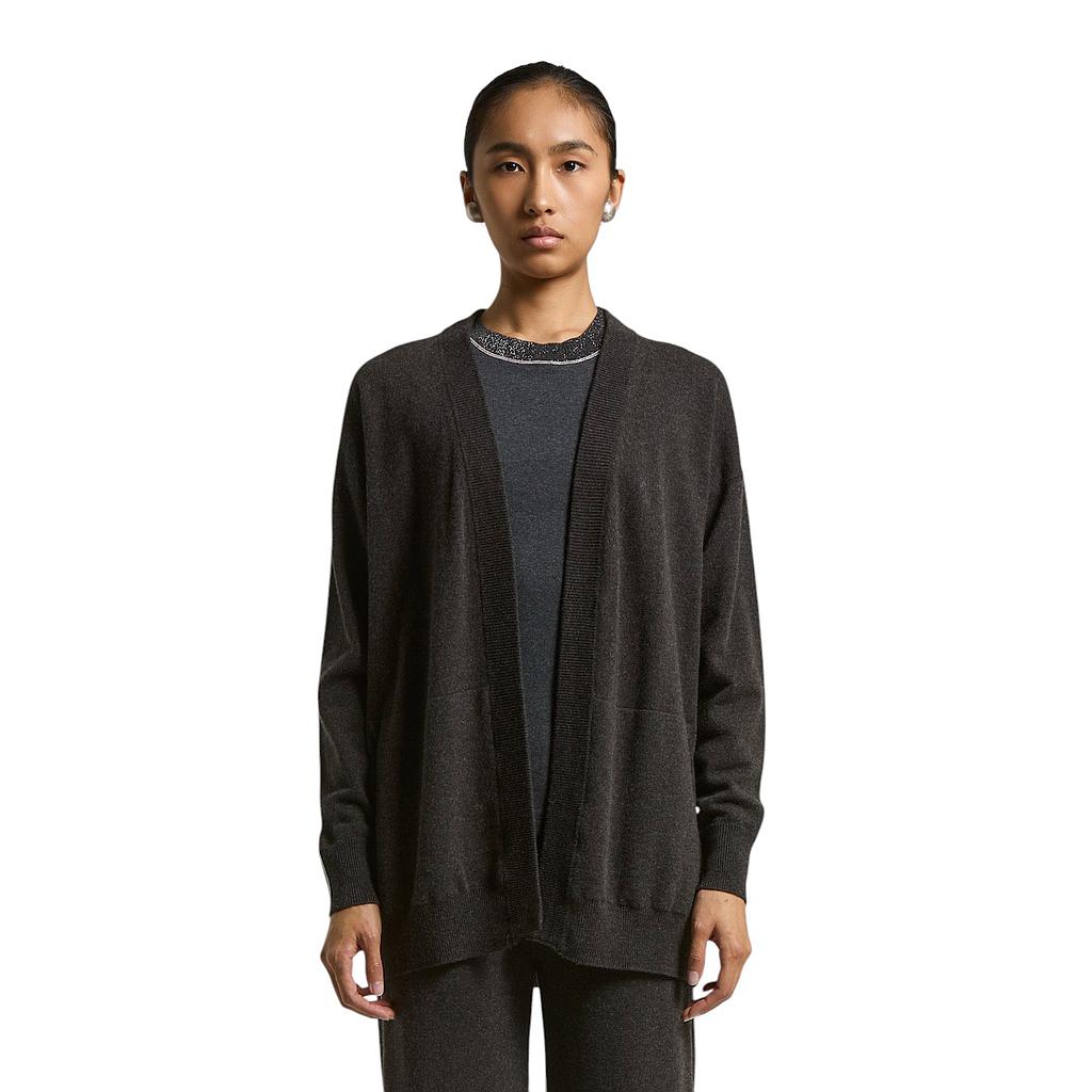 peserico-gilet-dames-bruin