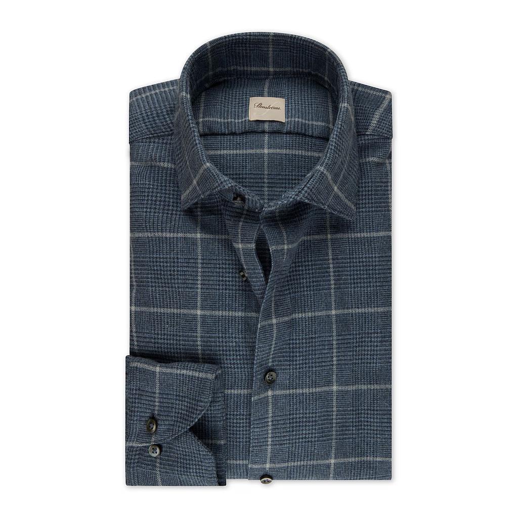 stenstroms-men-hemd-lange-mouwen-heren-blauw-regular