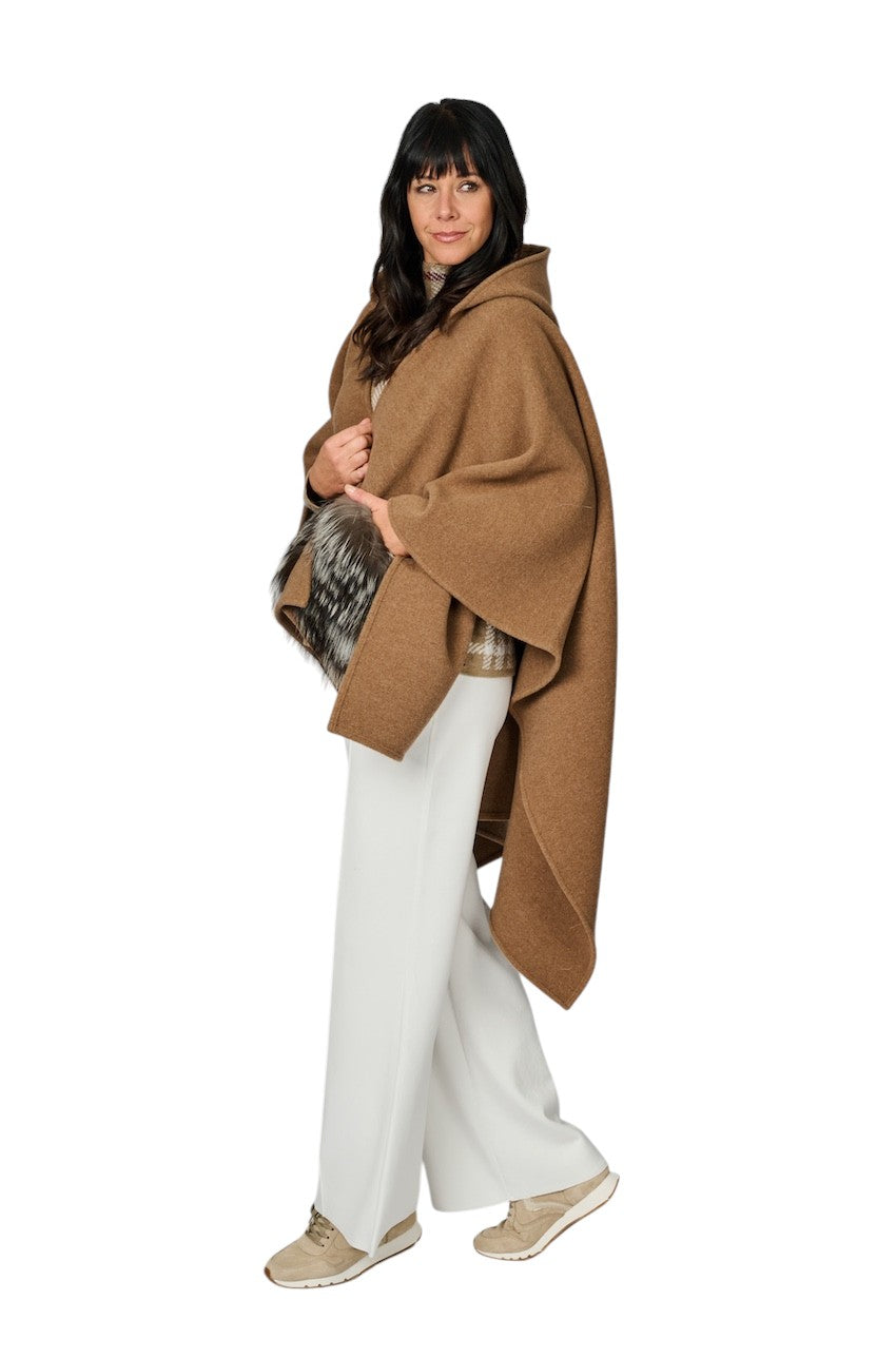 Fabiana Filippi cape dames camel SAD225A925L850 1271