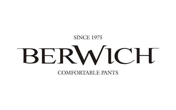 Logo van Berwich Comfortable Pants, opgericht in 1975.