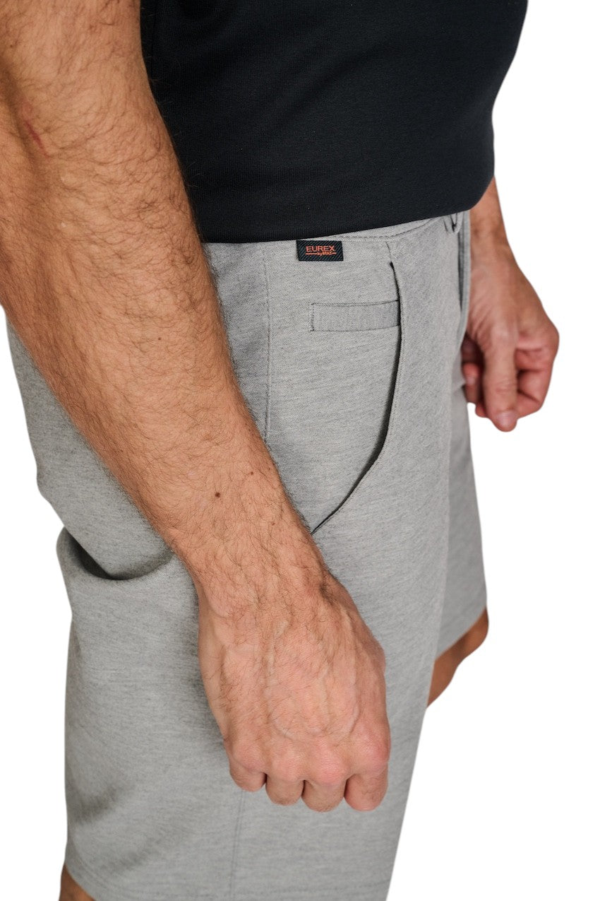 Eurex By Brax bermuda heren grijs Bosse 05-5102/03