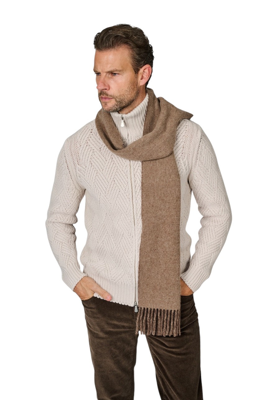 Gran Sasso Men gilet heren greige 10155/19654 113