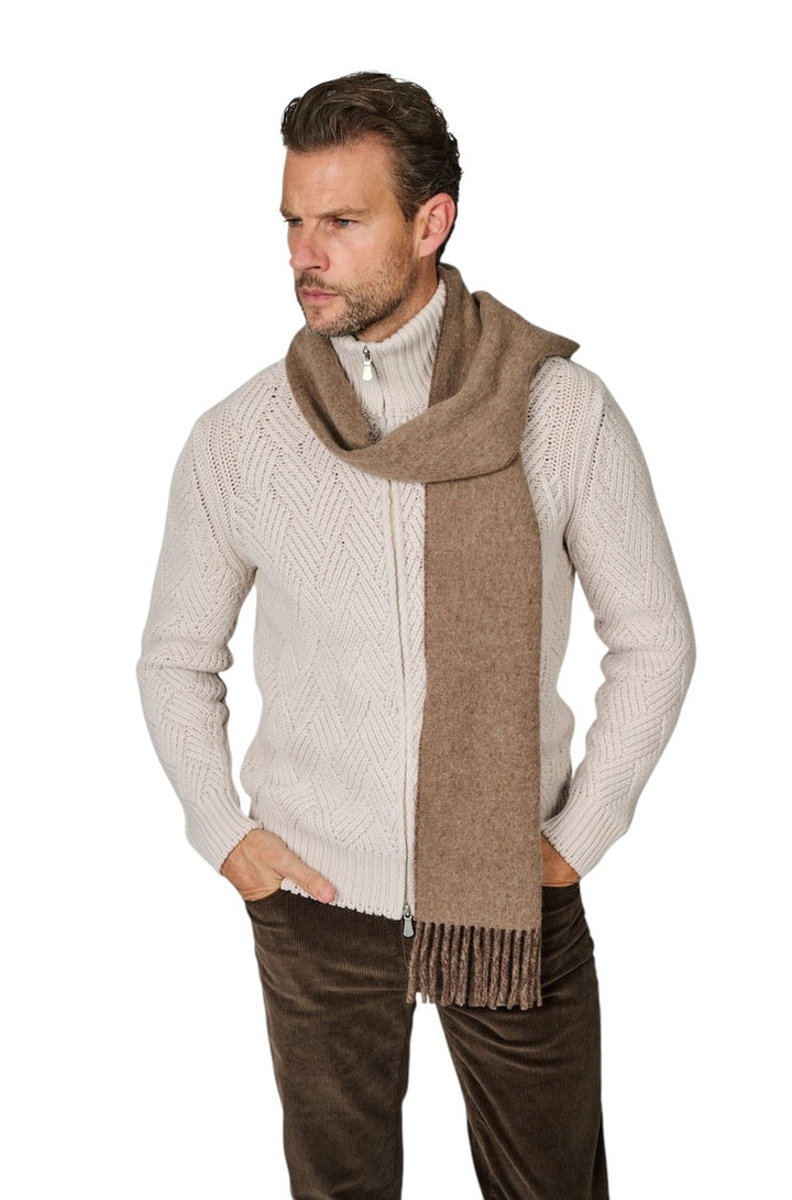 Gran Sasso Men gilet heren greige 10155/19654 113