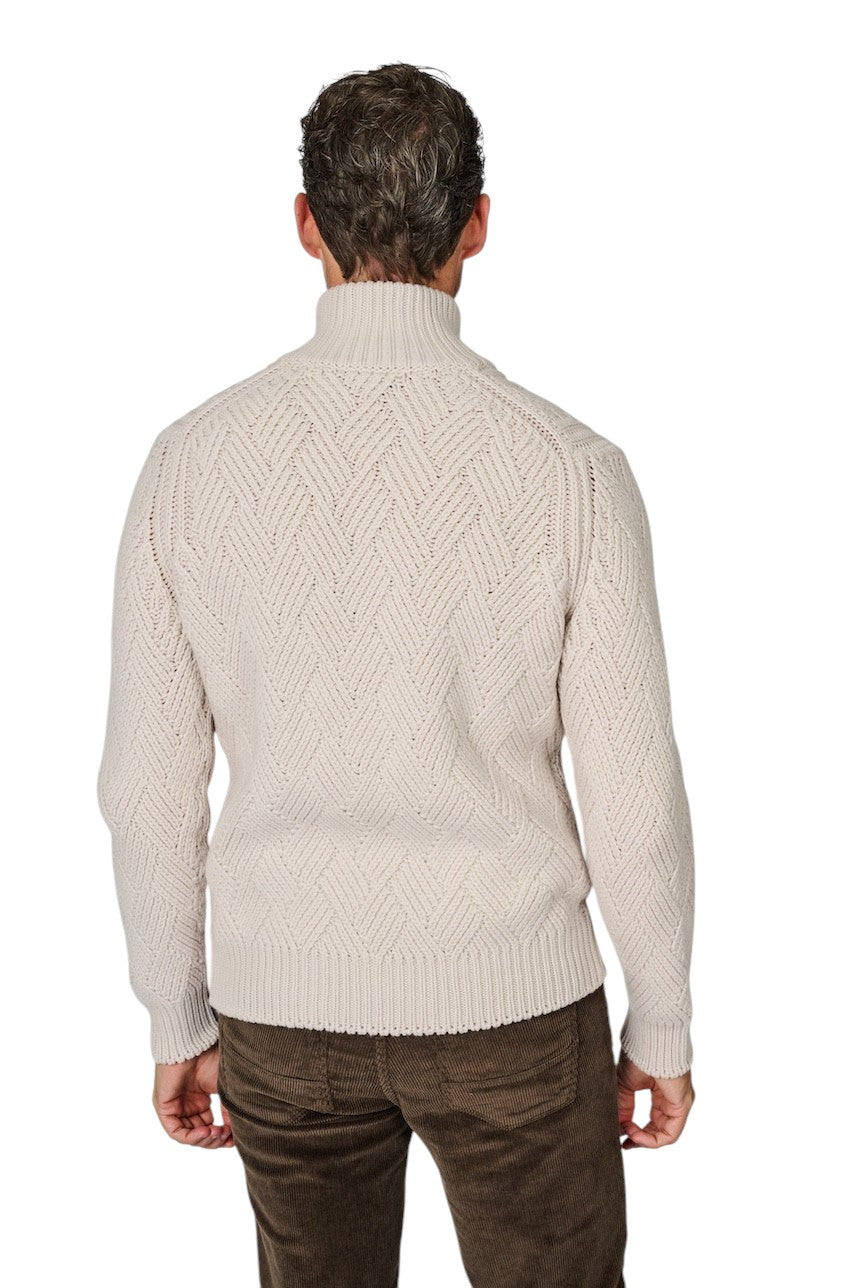 Gran Sasso Men gilet heren greige 10155/19654 113