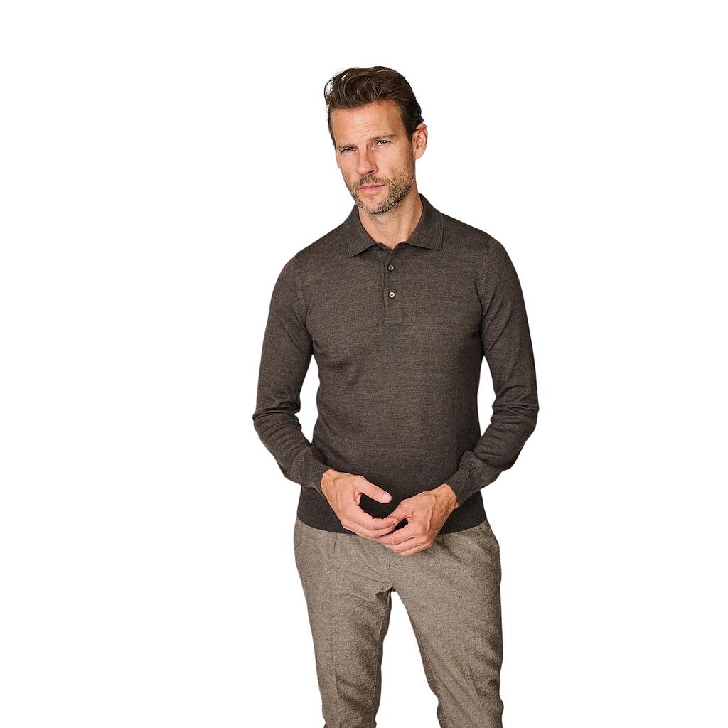 gran-sasso-polo-da-uomo-maniche-lunghe-marrone-3