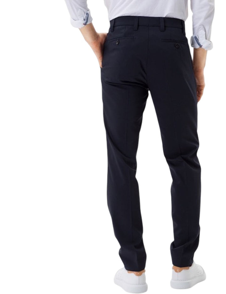 Eurex By Brax geklede heren broek marine Jan 50-8350/22