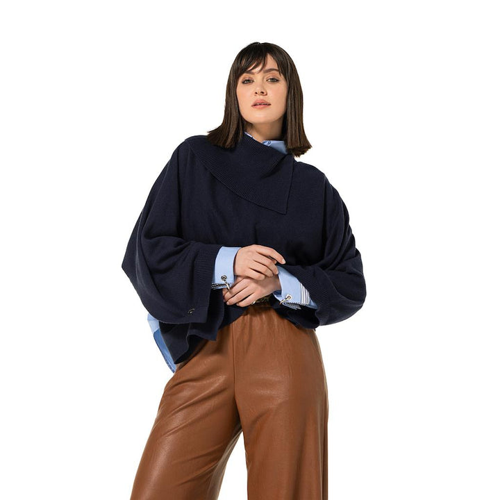 caroline-biss-poncho-da-donna-blu-4214-21