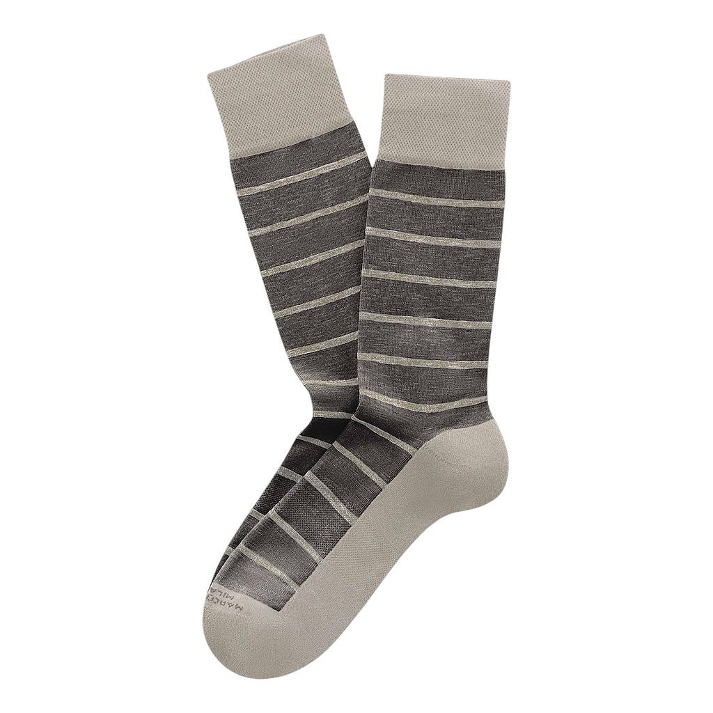 Marcoliani Milano calcetines de hombre gris — foto del producto