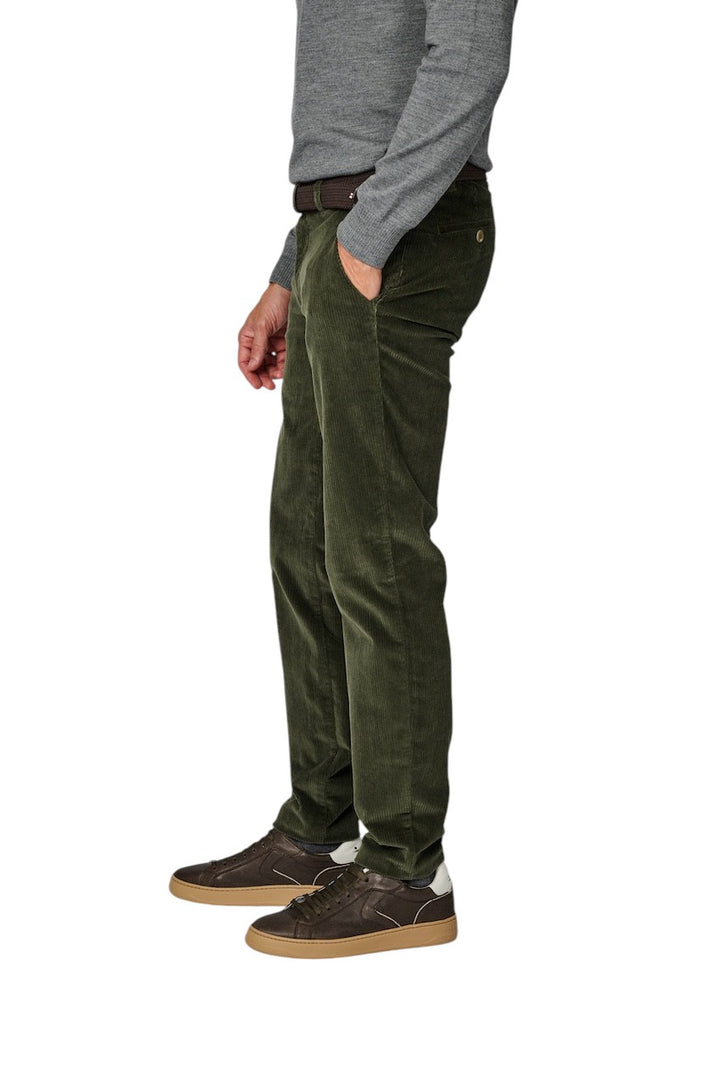 Brax Men sportieve broek heren olijf 87-3438/32  PHIL DX