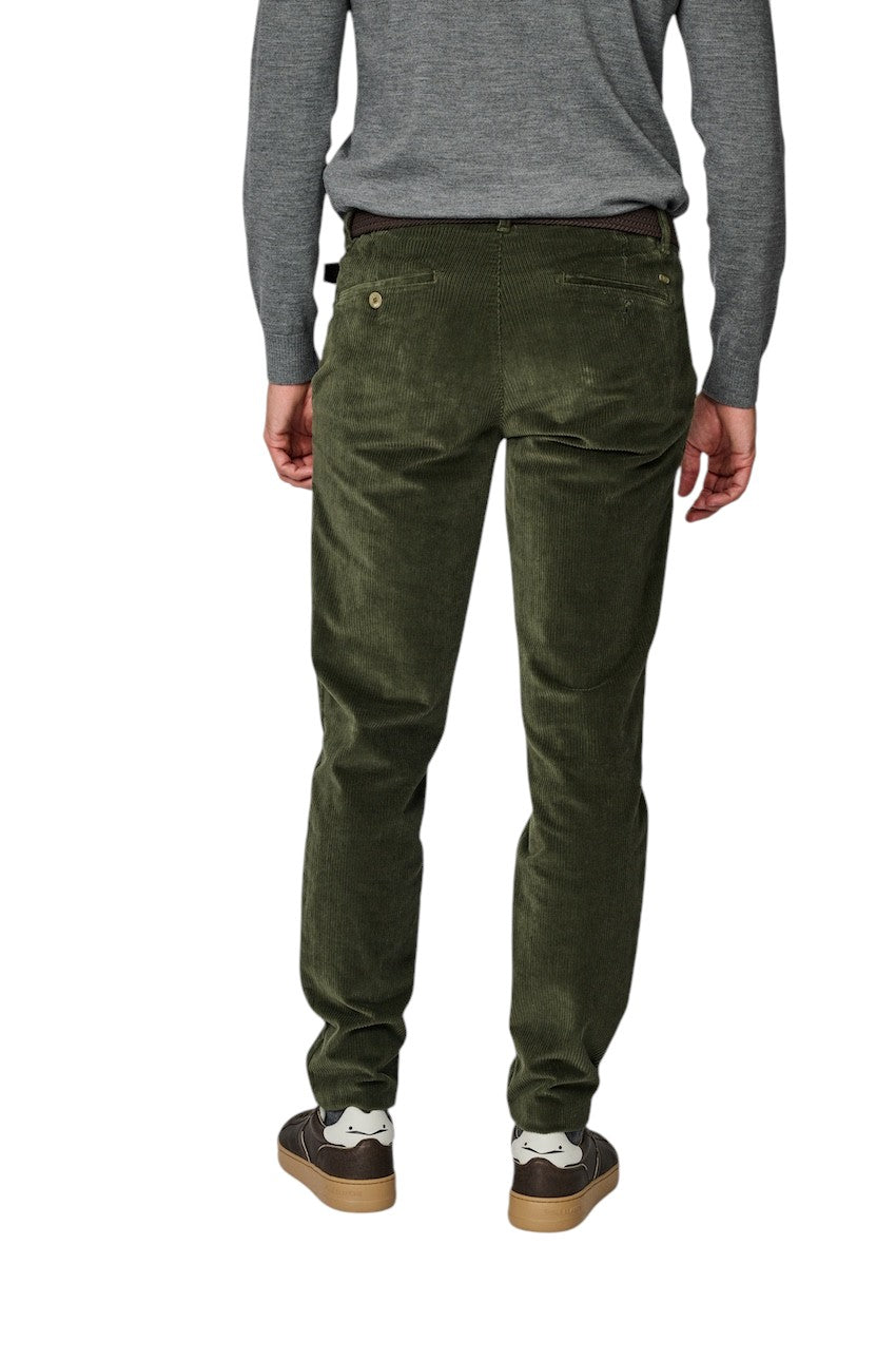Brax Men sportieve broek heren olijf 87-3438/32  PHIL DX