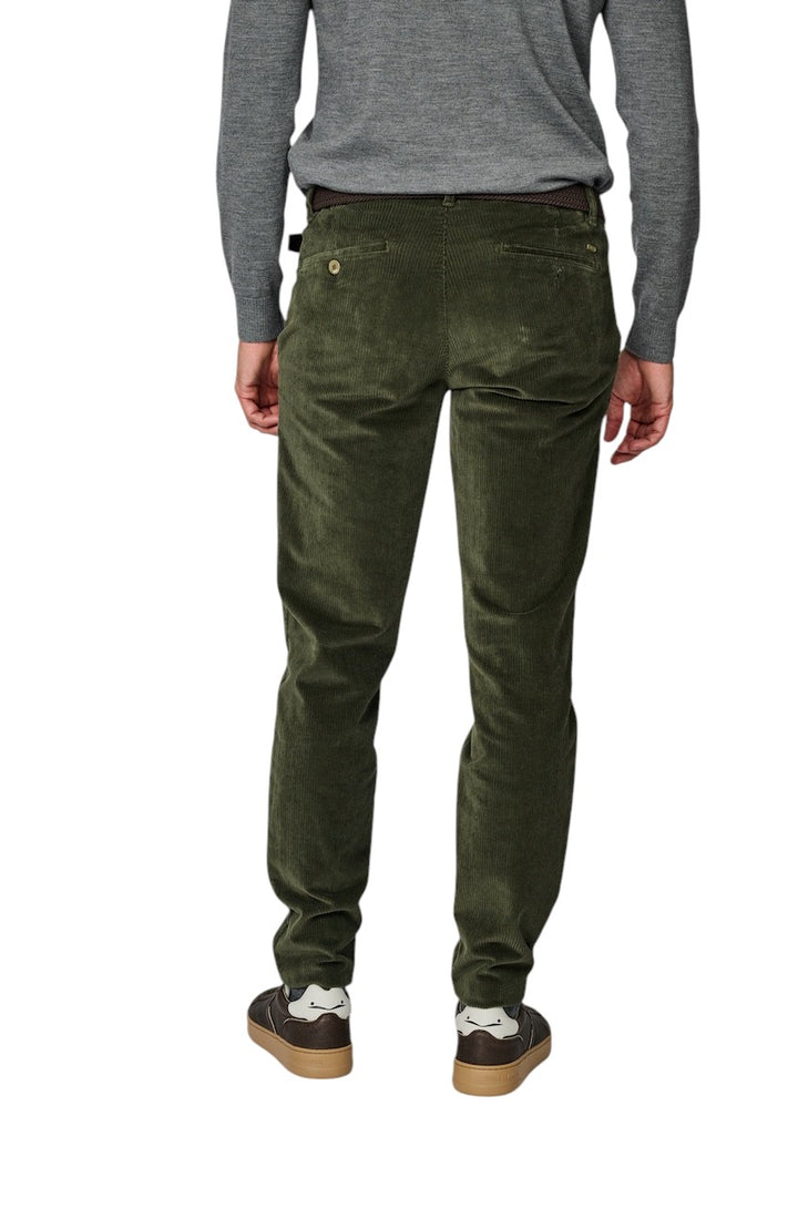 Brax Men sportieve broek heren olijf 87-3438/32  PHIL DX