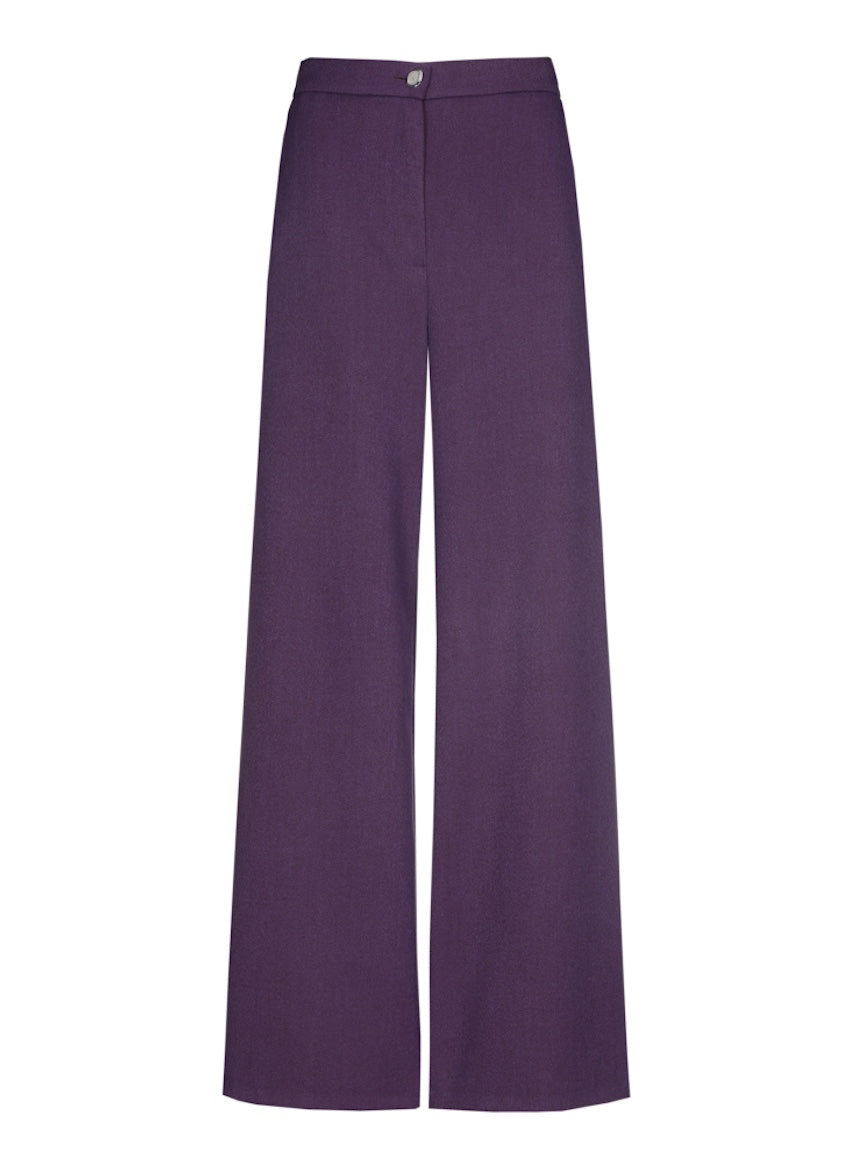 Caroline Biss broek dames paars 4567/44