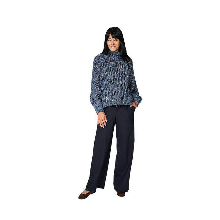 panicale-Kaschmirpullover-Rollkragen-Damen-marineblau