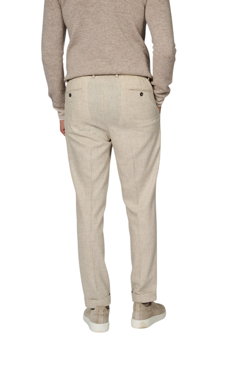 Gran Sasso Men broek heren beige 76115/51306 010