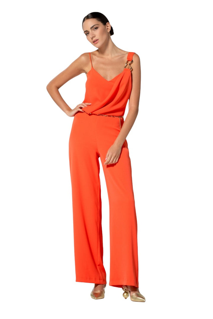 Caroline Biss jumpsuit dames oranje 1523/51