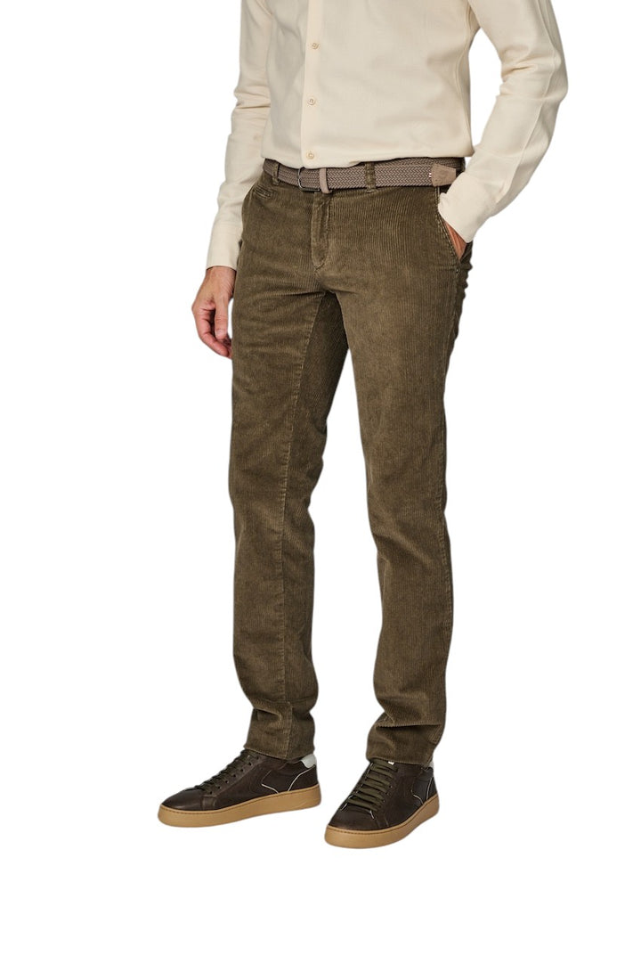 Brax Men sportieve broek heren bruin 87-3438/54 FABIO DX