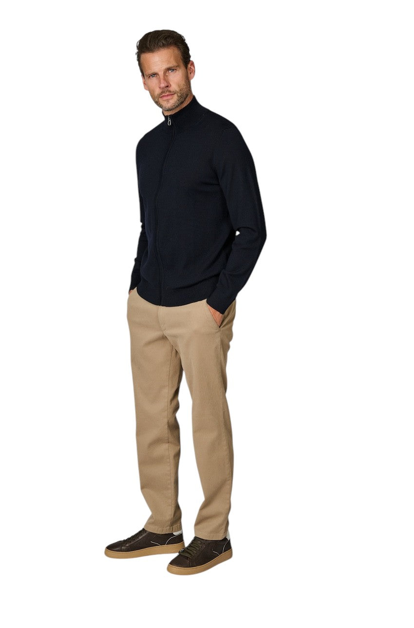 Eurex By Brax sportieve broek heren beige 57-1848/56 JOE