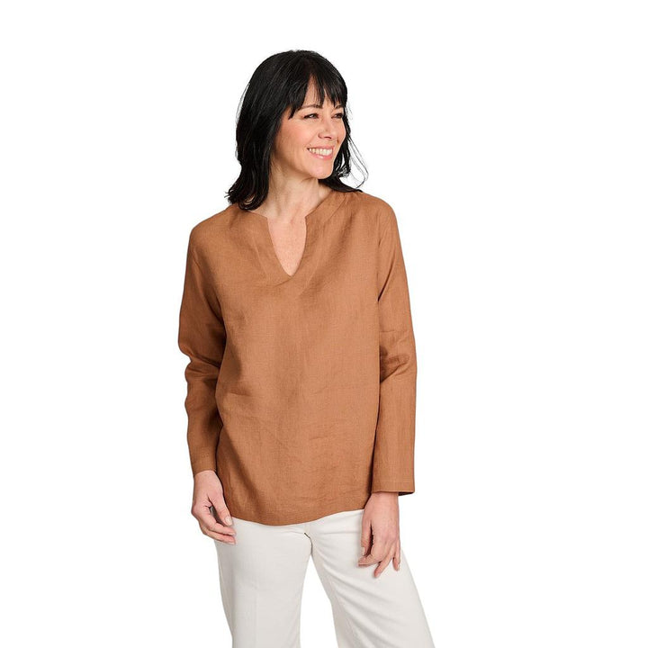 gran-sasso-camicia-donna-donna-marrone