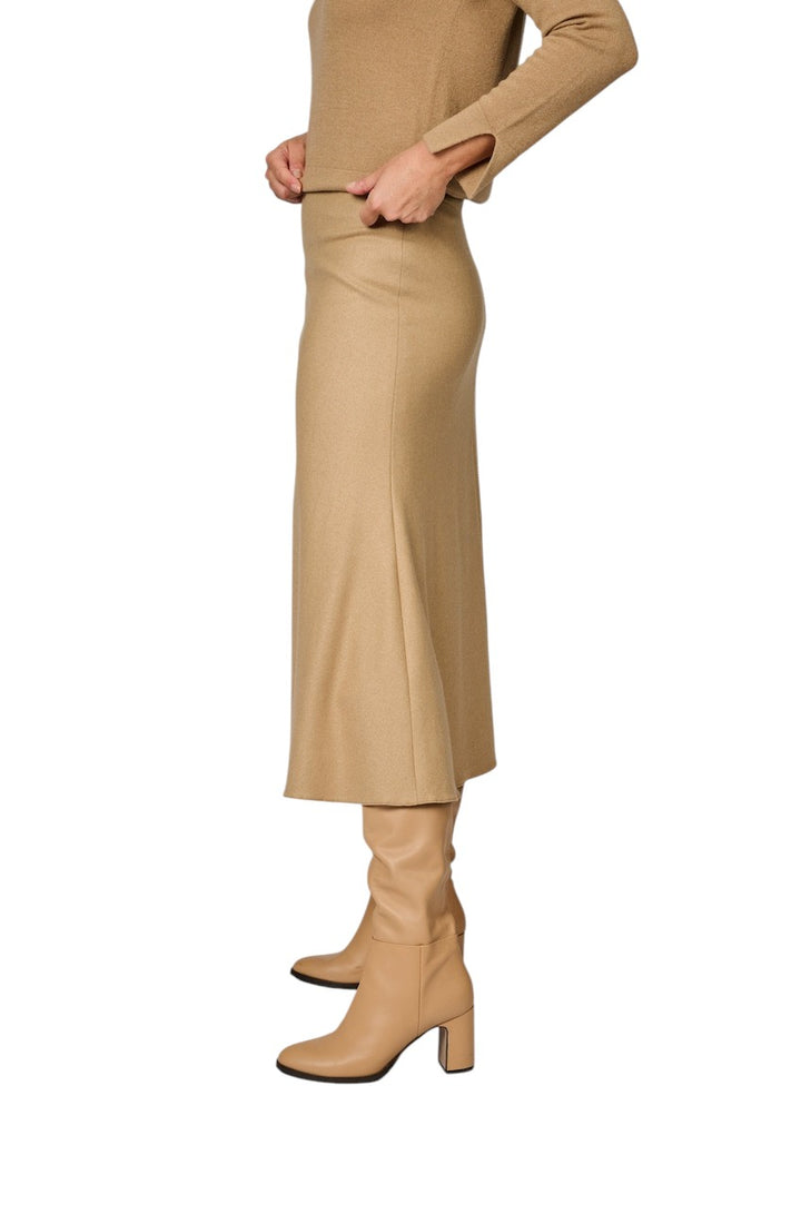 Seductive rok dames camel BOBBY WOOL 094126/6103 383