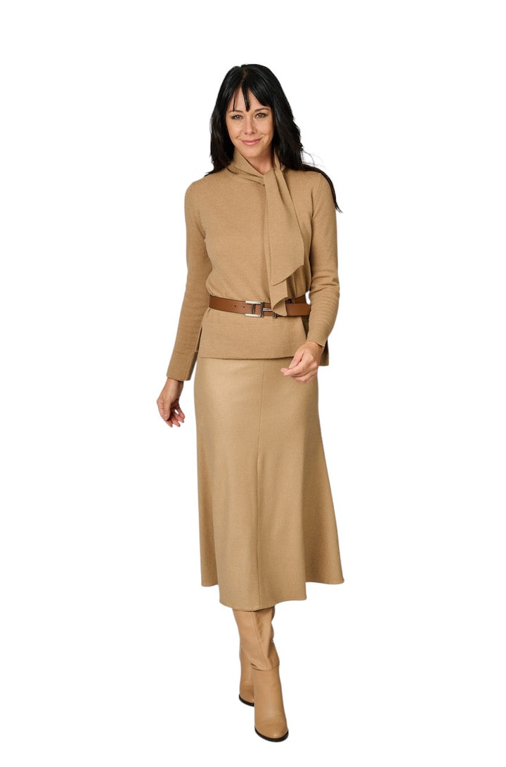 Seductive rok dames camel BOBBY WOOL 094126/6103 383