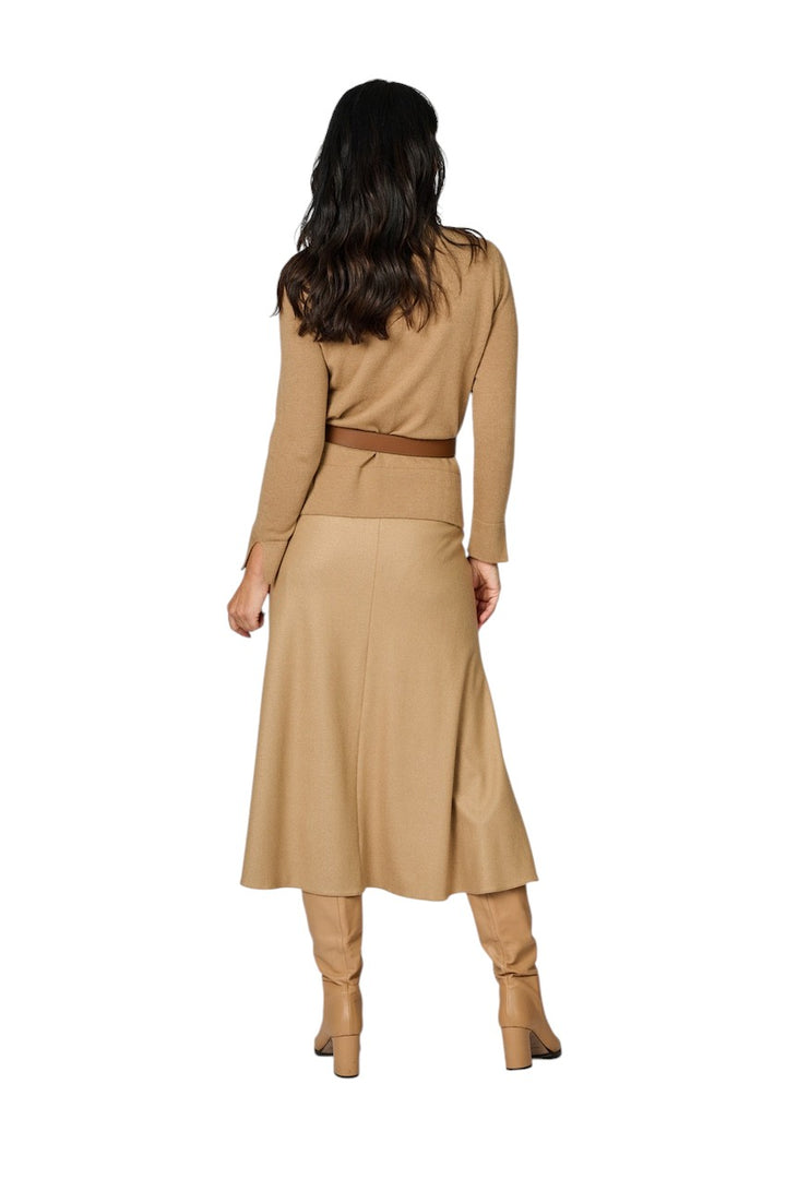 Seductive rok dames camel BOBBY WOOL 094126/6103 383