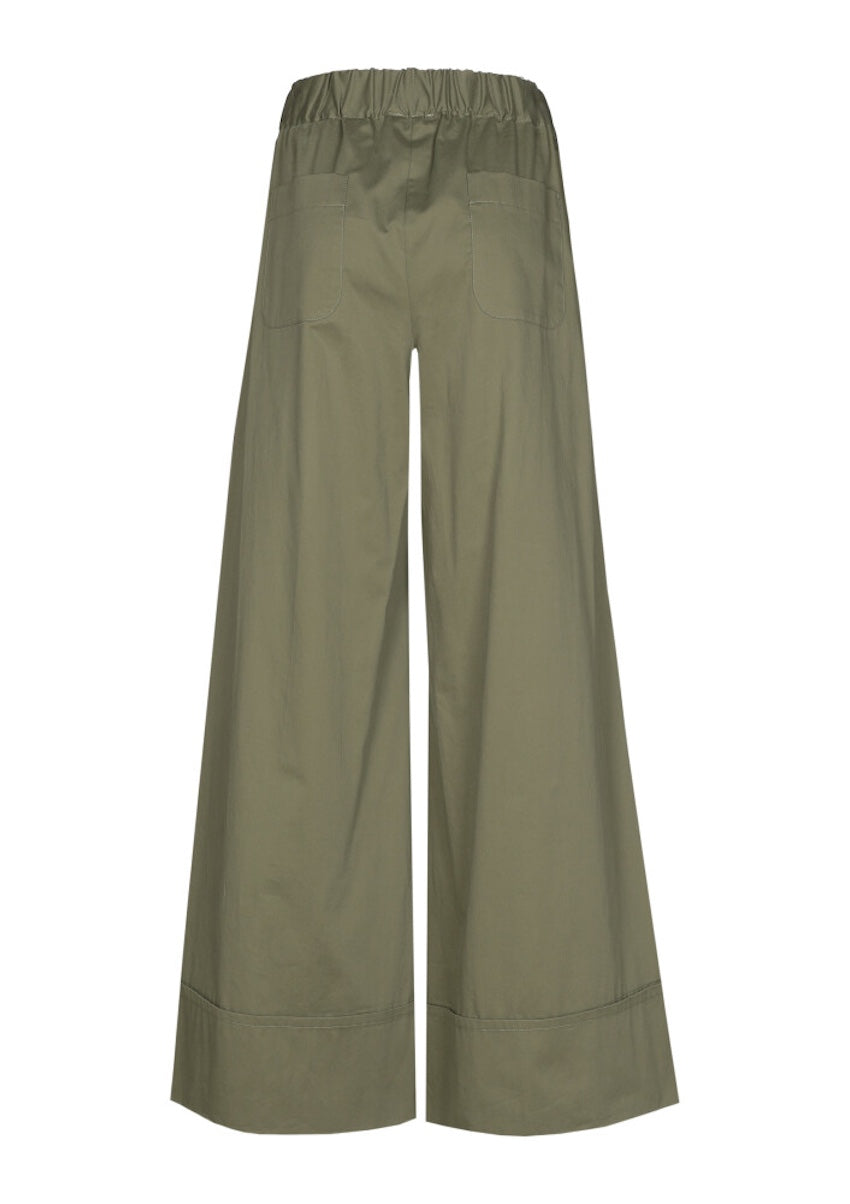 Caroline Biss broek dames khaki 1524/62