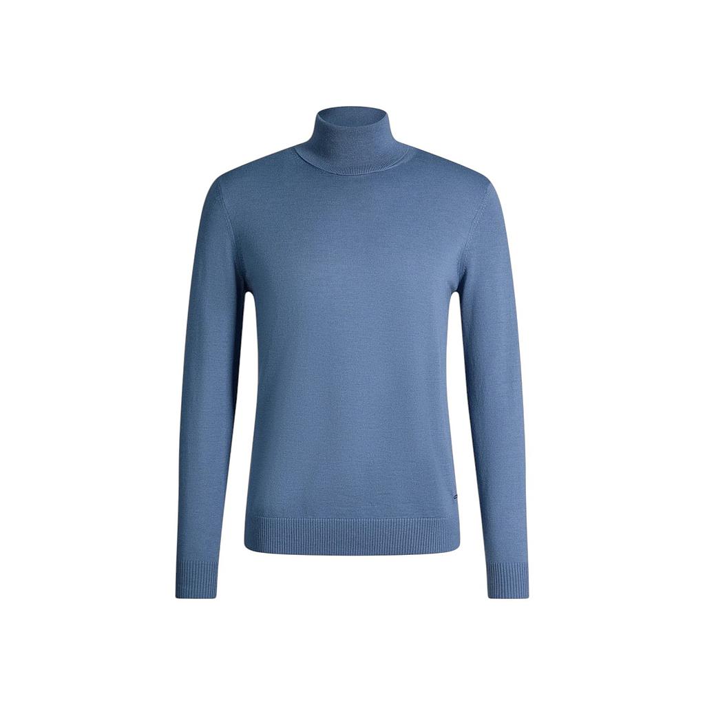 joop-pull-à-col-rouleau-col roulé-homme-bleu-donte