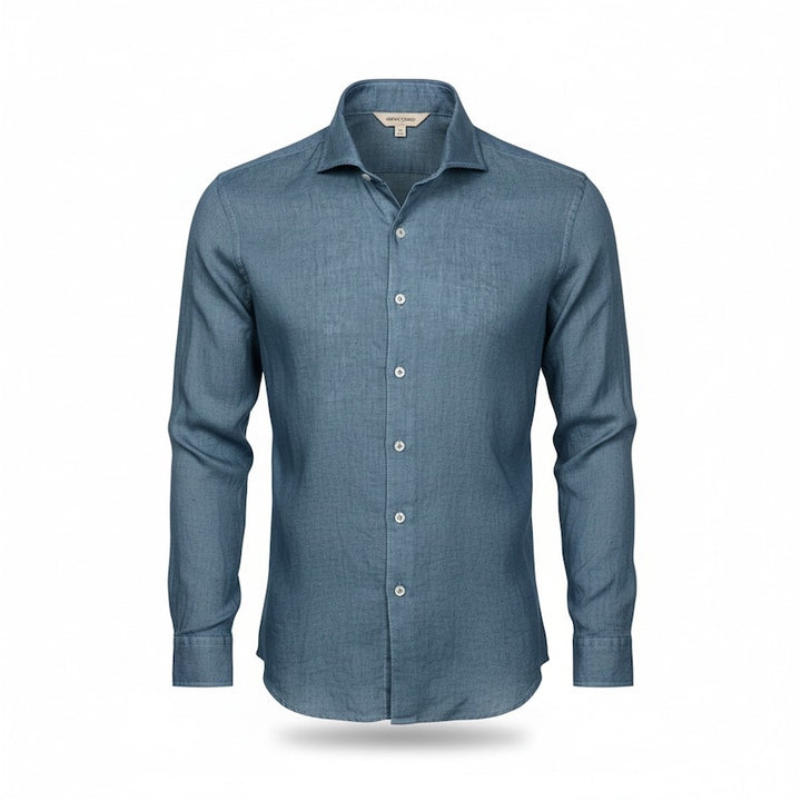 Gran Sasso Uomini camicia {{55514} uomo benzina