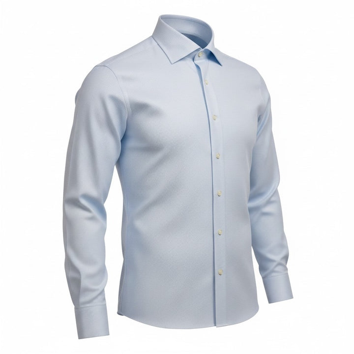 Stenstroms Hombres camisa manga larga azul claro hombre Regular