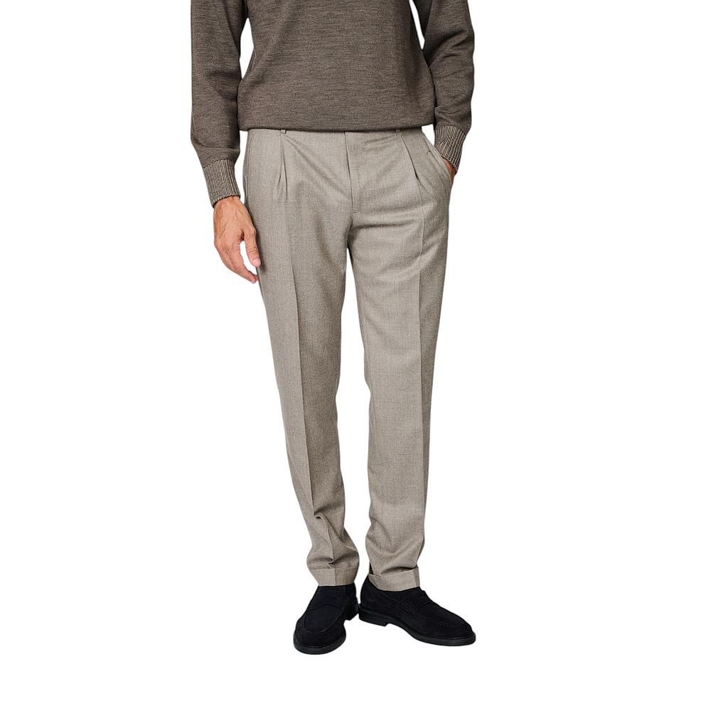 pantaloni-da-uomo-berwich-marroni-in-flanella-contemporary