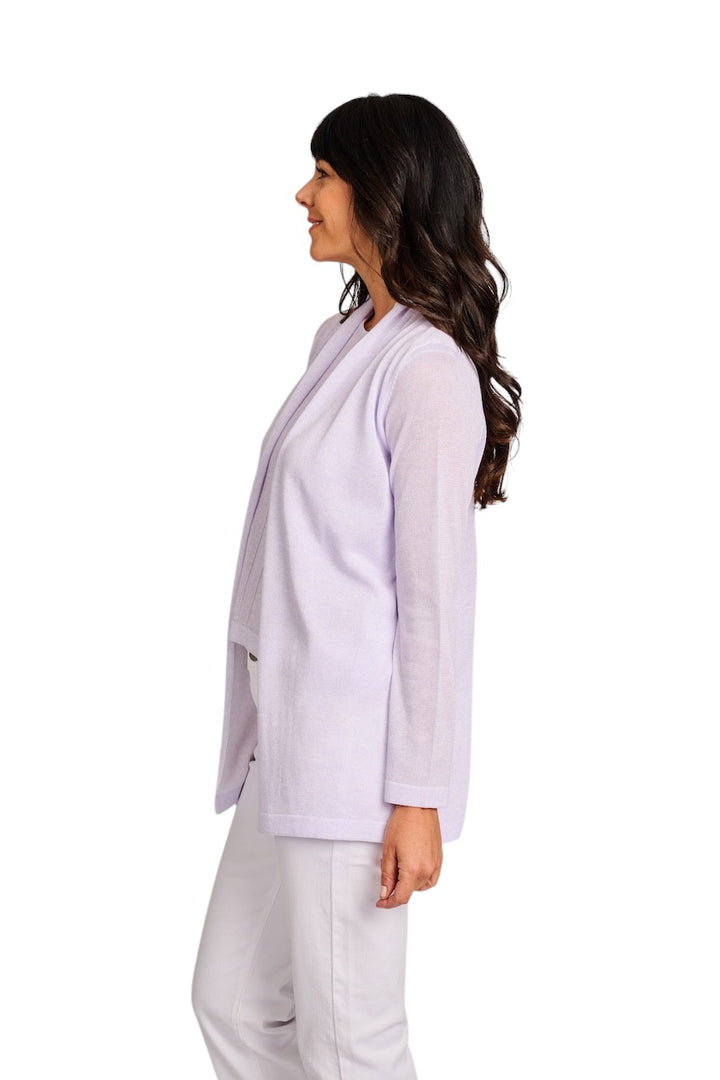 Anneclaire gilet dames paars D1101 1606 672