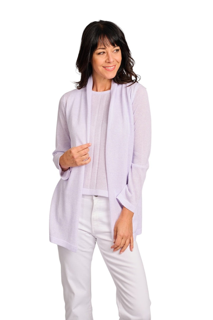 Anneclaire gilet dames paars D1101 1606 672