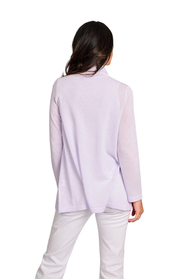 Anneclaire gilet dames paars D1101 1606 672