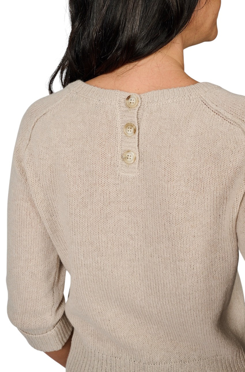 Anneclaire pull trui dames beige D1297 857 770