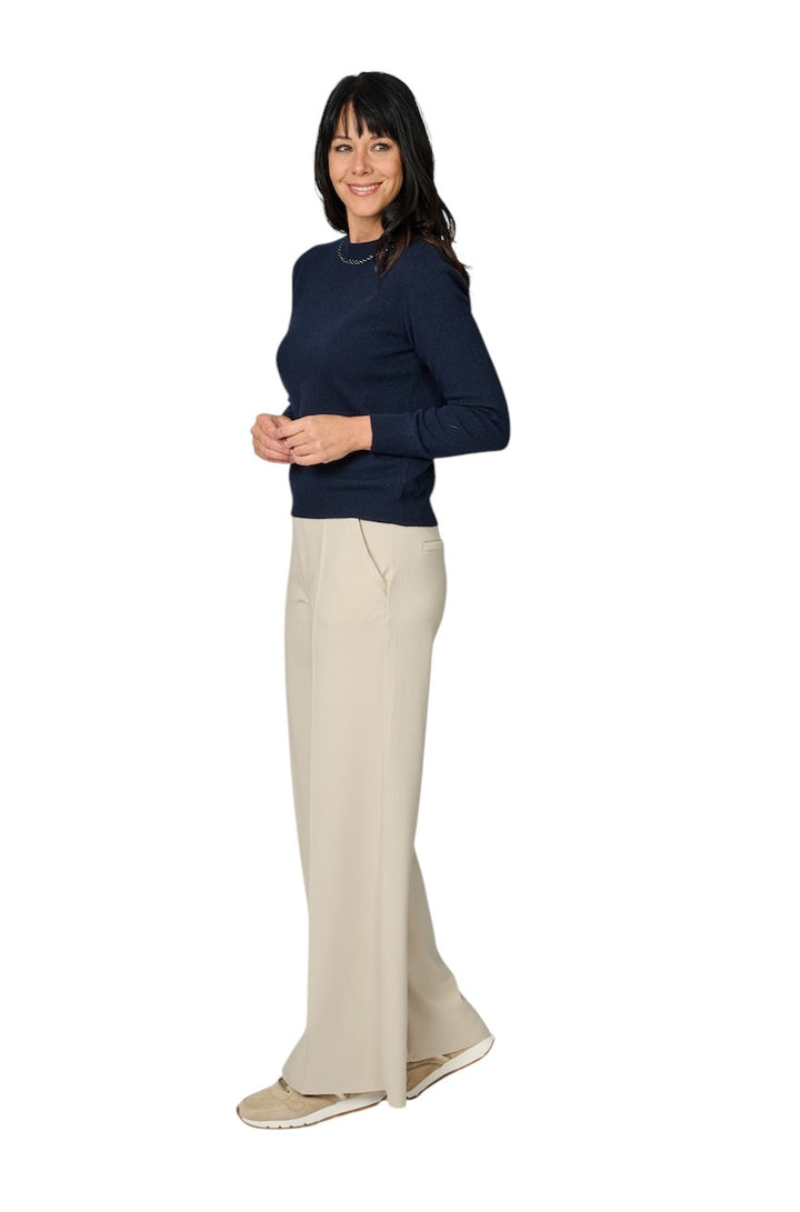 Anneclaire pull trui dames donker blauw D1294 857 202