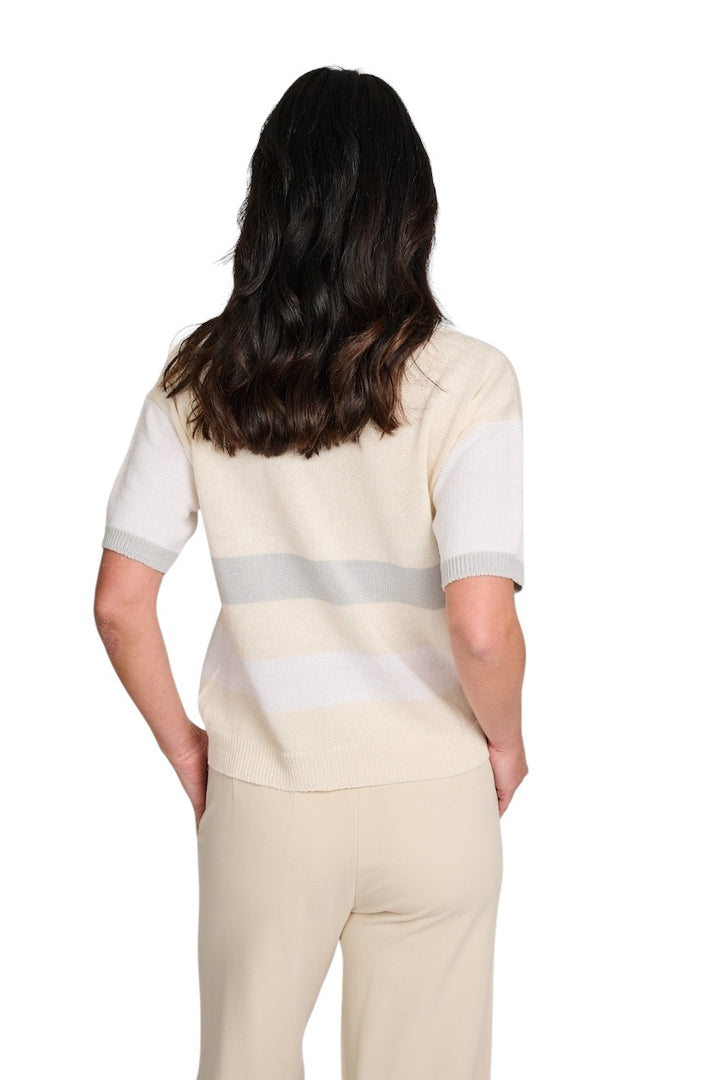 Anneclaire pull trui dames ecru D1516 317 150