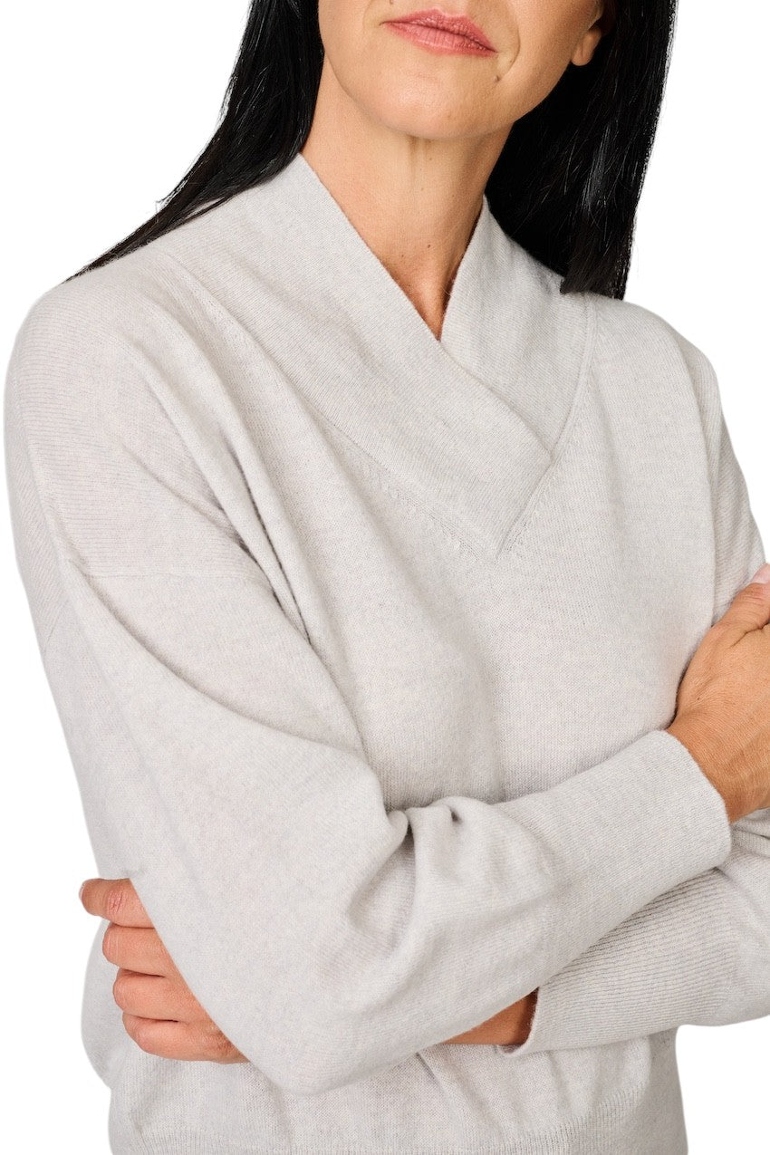 Anneclaire maglione da donna grigio D1844 857 265