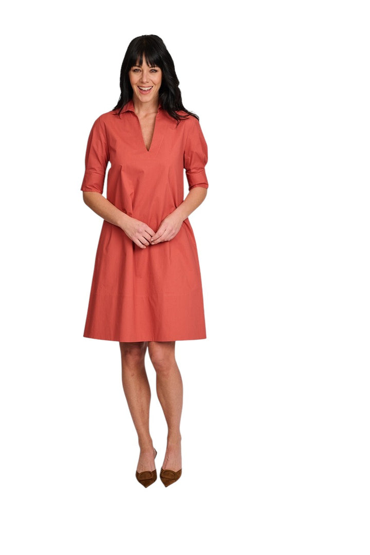 Antonelli kleedje dames roest Q6592 135B 548