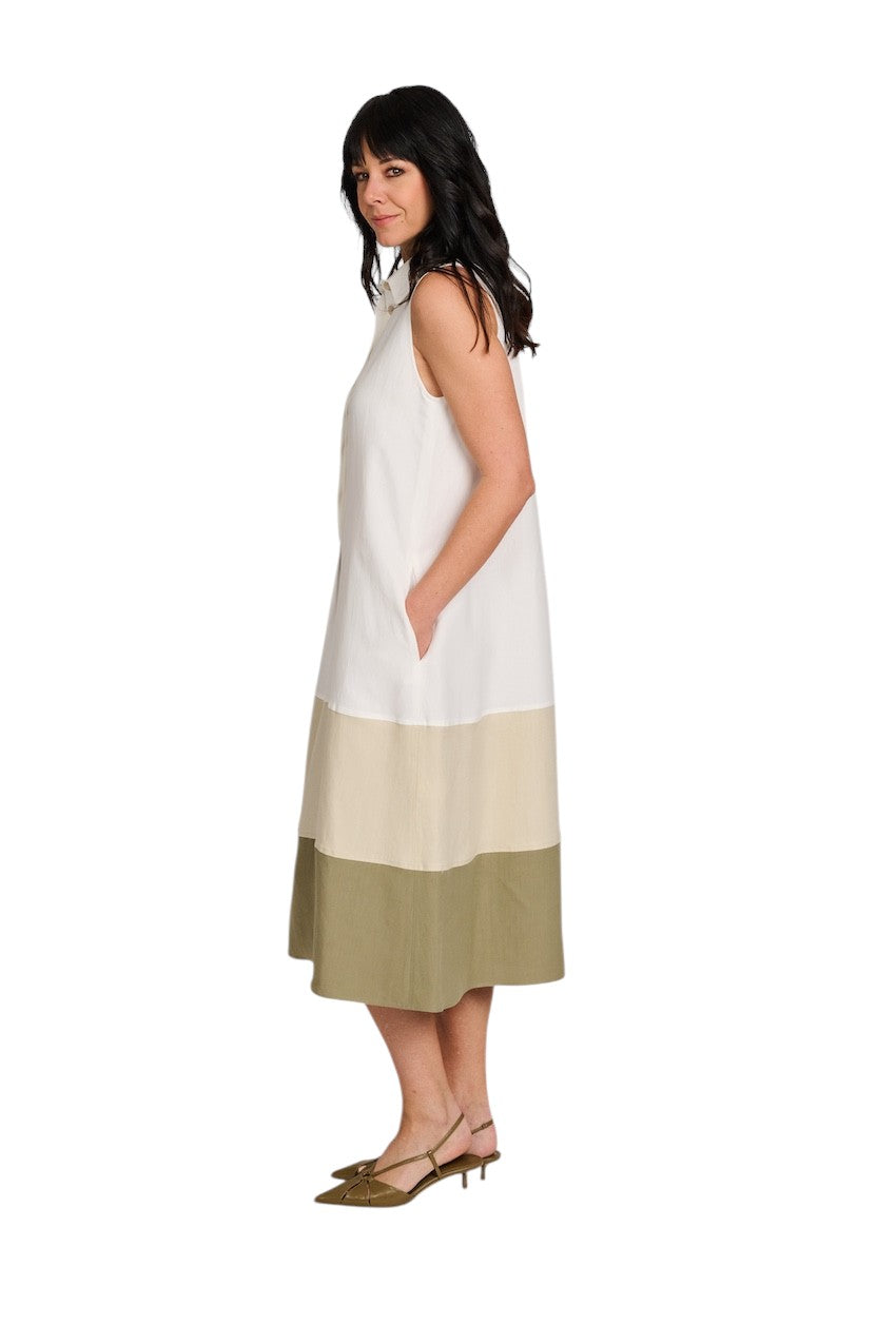 Antonelli kleedje dames wit Q6558 4096 013