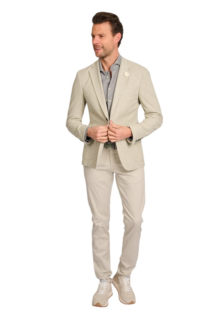 Atelier Noterman pantalones deportivos hombre light beige