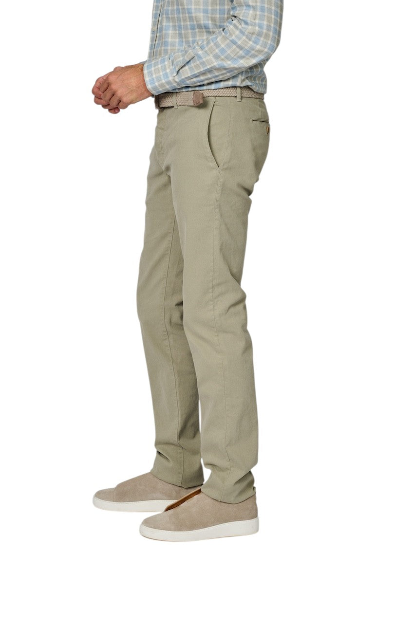 Atelier Noterman sportieve broek heren licht groen ATN05-A78-1943-703.