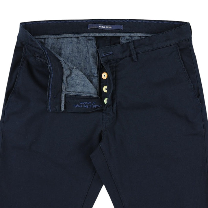 Atelier Noterman sportieve broek heren marine ATN05-A60-1589-229