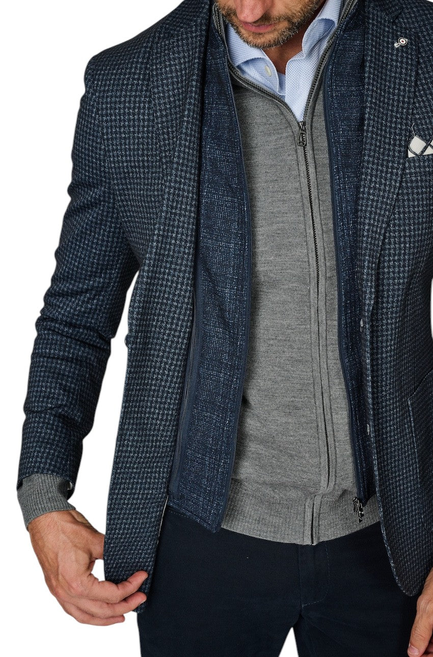 Blue Industry gilet uomo navy