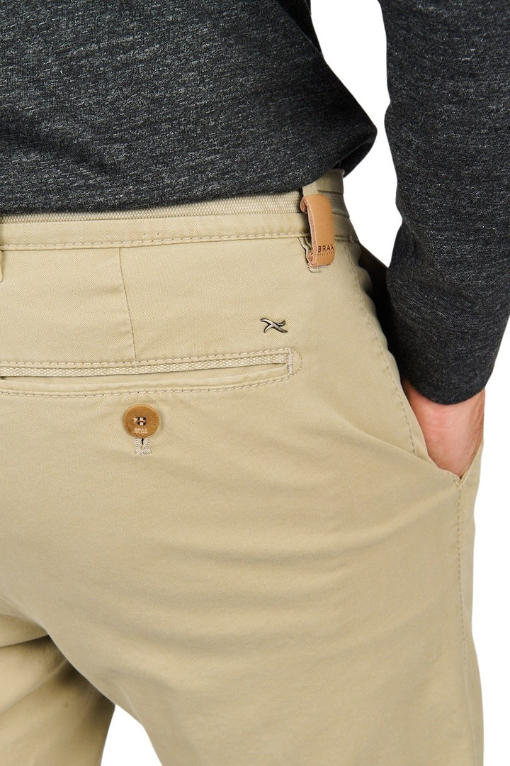 Brax Men broek heren khaki