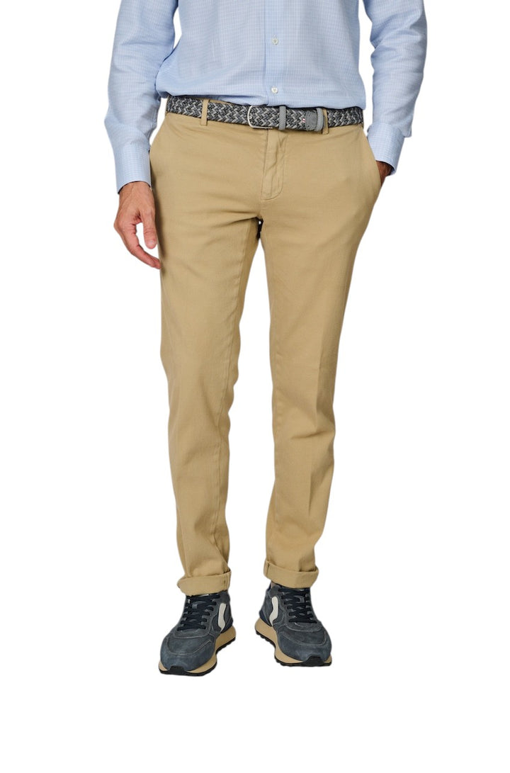 Mason'S Men sportieve broek heren camel COTTON /CASHMERE CHINO -  NEW YORK STYLE 9PN28963MBE328230