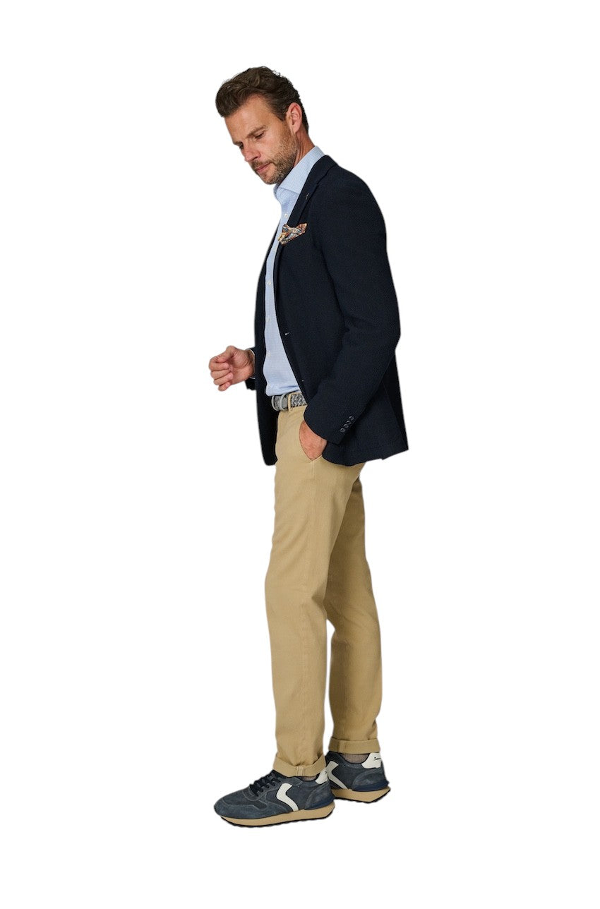 Mason'S Men sportieve broek heren camel COTTON /CASHMERE CHINO -  NEW YORK STYLE 9PN28963MBE328230
