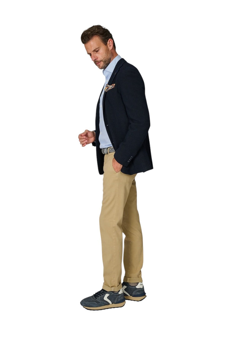 Mason'S Men sportieve broek heren camel COTTON /CASHMERE CHINO -  NEW YORK STYLE 9PN28963MBE328230