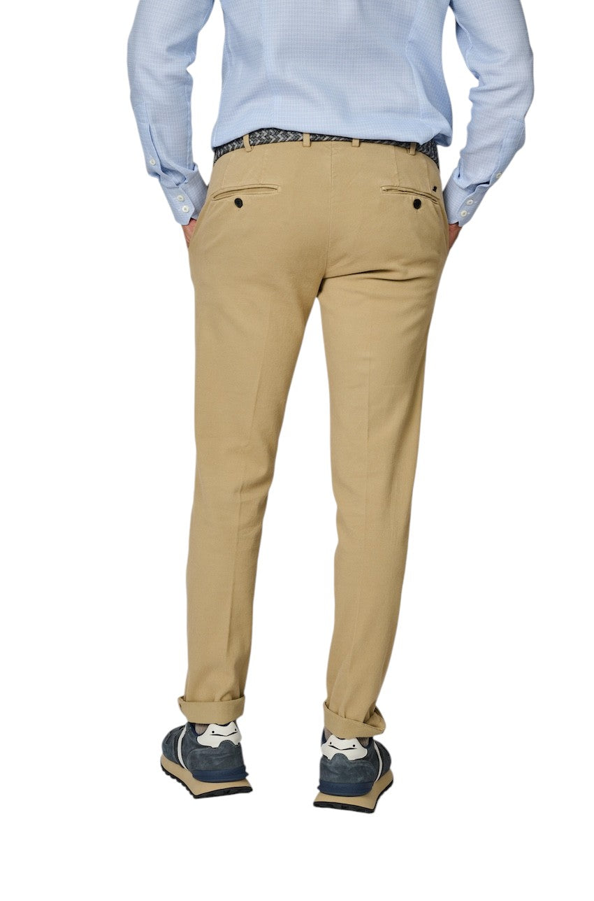 Mason'S Men sportieve broek heren camel COTTON /CASHMERE CHINO -  NEW YORK STYLE 9PN28963MBE328230