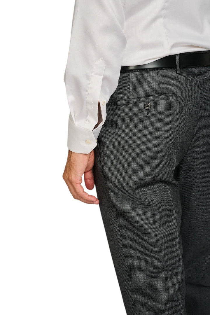 Eton Hemd lange Ärmel für Männer beige schlank